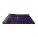 Sideview of Persian Purple Bohemian Rug, abs2515pur