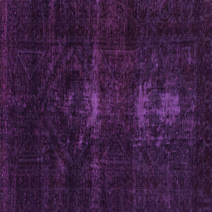 Square Machine Washable Persian Pink Bohemian Rug, wshabs2515pnk