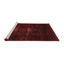 Bohemian Red Washable Rugs
