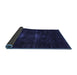 Sideview of Persian Blue Bohemian Rug, abs2515blu