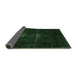 Sideview of Persian Emerald Green Bohemian Rug, abs2515emgrn