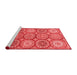 Modern Red Washable Rugs