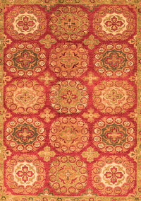 Abstract Orange Modern Rug, abs2516org