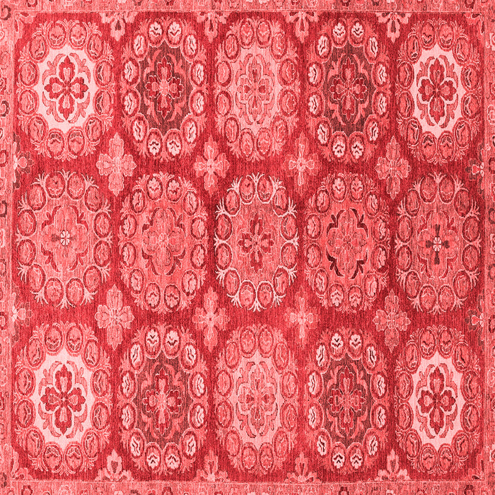Machine Washable Abstract Red Modern Rug, wshabs2516red