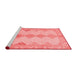 Modern Red Washable Rugs