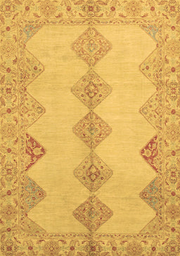 Abstract Brown Modern Rug, abs2517brn