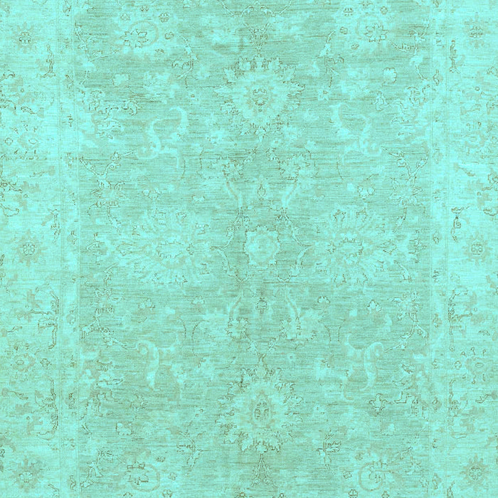 Oriental Light Blue Traditional Rug, abs2518lblu