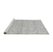 Sideview of Machine Washable Oriental Gray Traditional Rug, wshabs2519gry