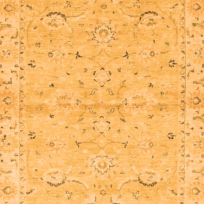 Oriental Orange Traditional Rug, abs2519org