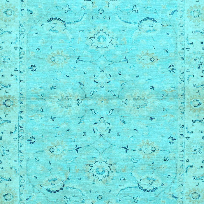 Oriental Light Blue Traditional Rug, abs2519lblu