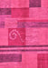 Abstract Pink Modern Rug, abs251pnk