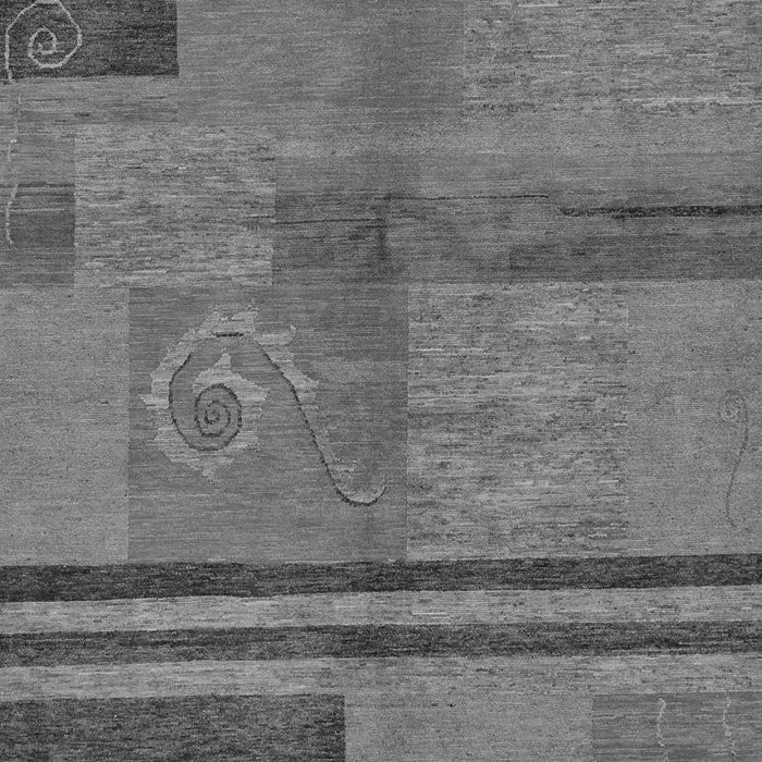 Machine Washable Abstract Gray Modern Rug, wshabs251gry