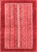 Abstract Red Modern Area Rugs