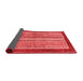 Abstract Red Modern Area Rugs