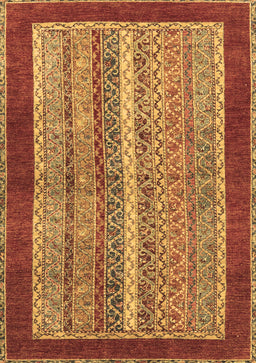 Abstract Brown Modern Rug, abs2520brn