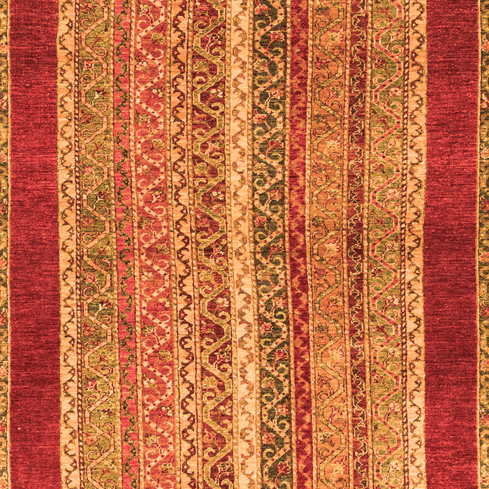 Abstract Orange Modern Rug, abs2520org