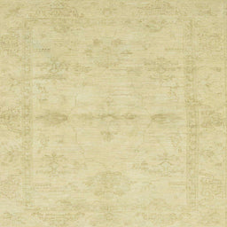 Square Abstract Brown Gold Modern Rug, abs2521
