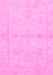 Machine Washable Abstract Pink Modern Rug, wshabs2521pnk