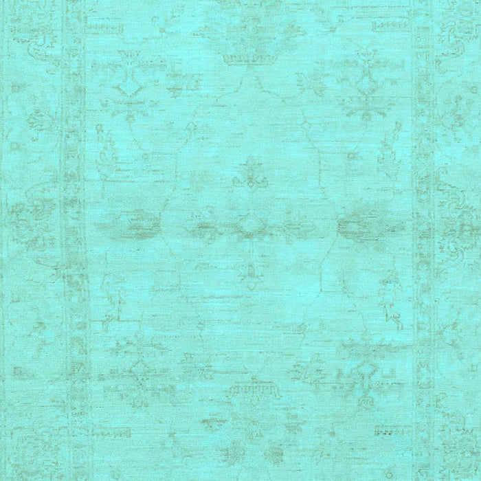Abstract Light Blue Modern Rug, abs2521lblu