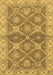 Abstract Brown Modern Rug, abs2522brn