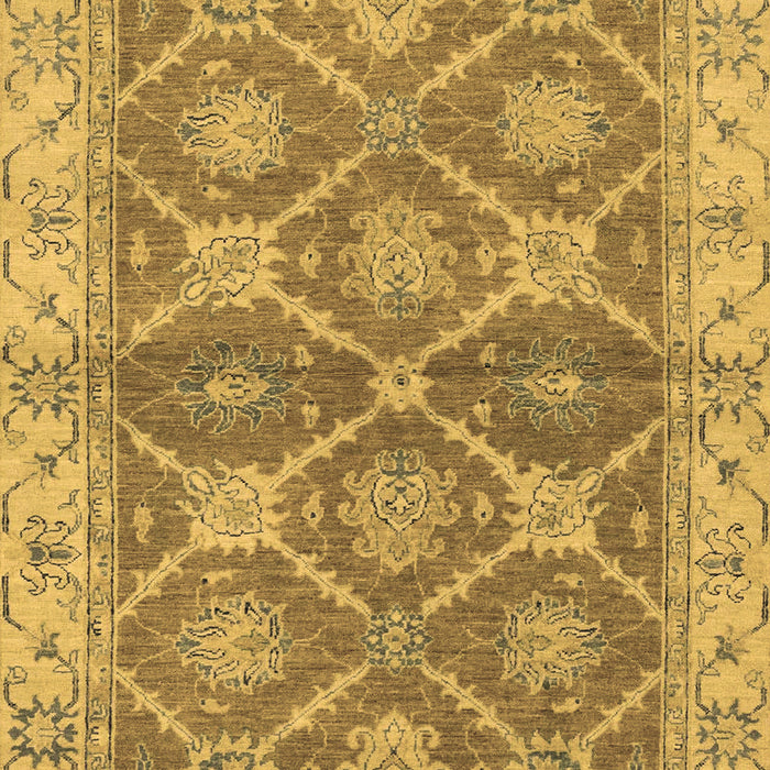 Machine Washable Abstract Brown Modern Rug, wshabs2522brn