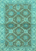 Abstract Light Blue Modern Rug, abs2522lblu