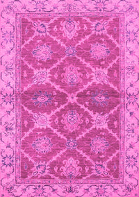 Abstract Pink Modern Rug, abs2522pnk