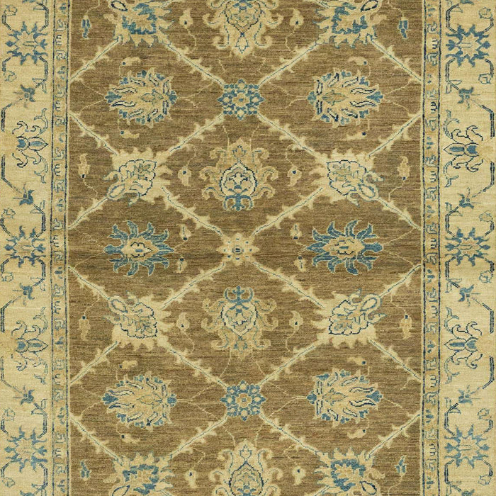 Machine Washable Abstract Metallic Gold Rug, wshabs2522