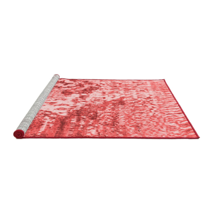 Modern Red Washable Rugs