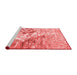 Modern Red Washable Rugs