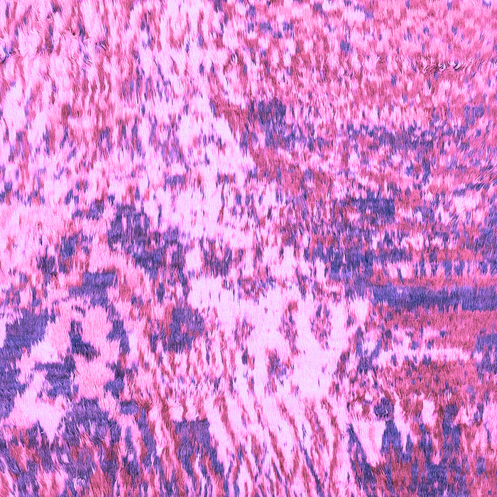 Machine Washable Abstract Purple Modern Area Rugs, wshabs2523pur