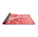 Abstract Red Modern Area Rugs