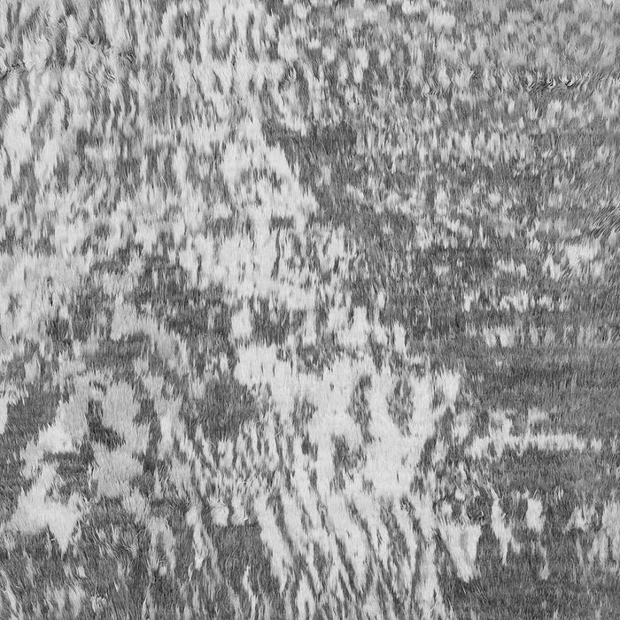 Machine Washable Abstract Gray Modern Rug, wshabs2523gry