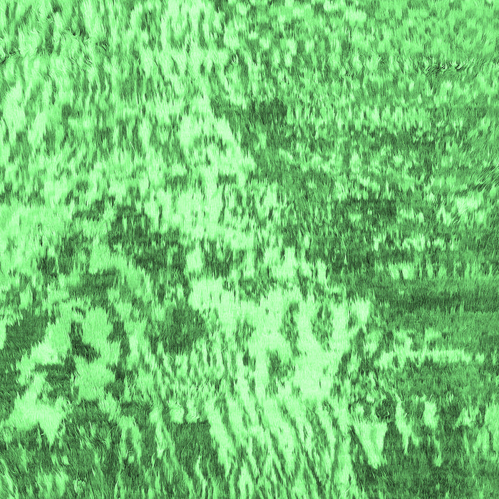 Machine Washable Abstract Emerald Green Modern Area Rugs, wshabs2523emgrn