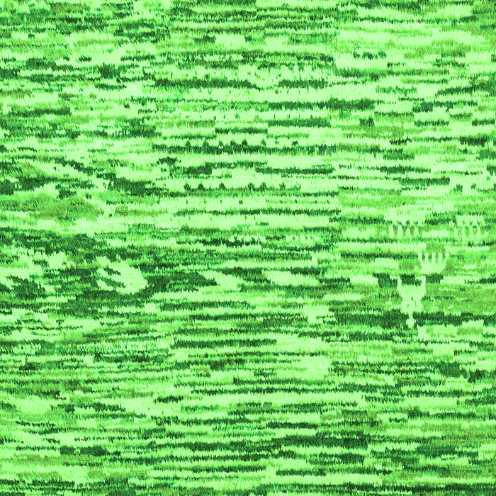 Machine Washable Abstract Green Modern Area Rugs, wshabs2524grn
