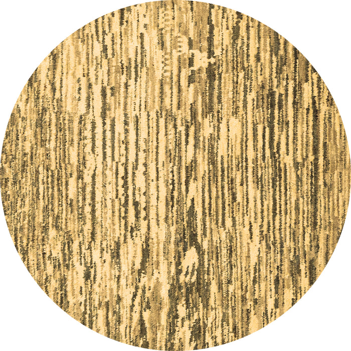 Round Machine Washable Abstract Brown Modern Rug, wshabs2524brn