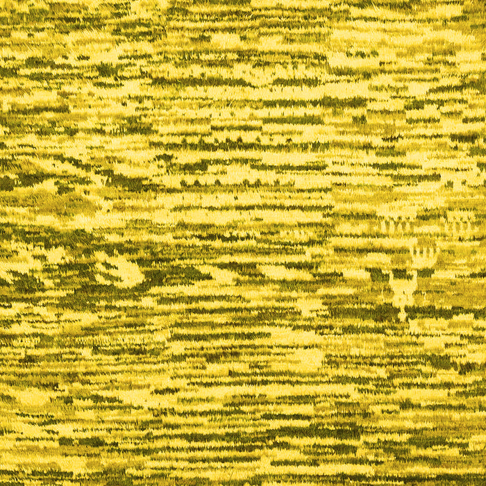Machine Washable Abstract Yellow Modern Rug, wshabs2524yw