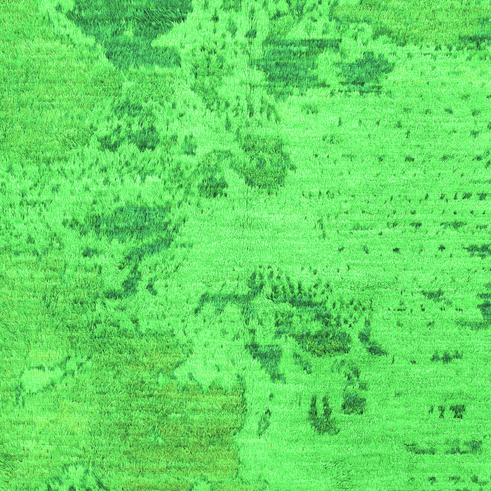 Abstract Green Modern Rug, abs2525grn