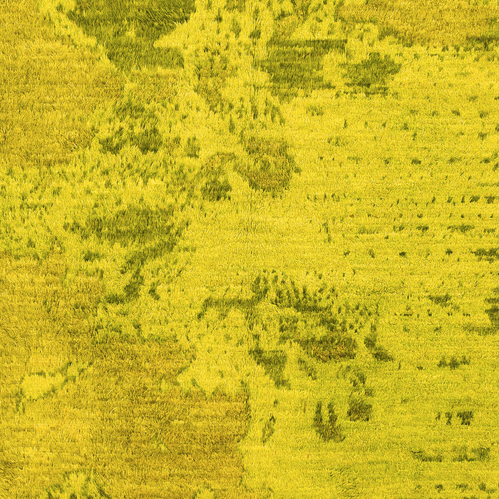 Abstract Yellow Modern Rug, abs2525yw