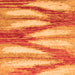 Square Abstract Orange Modern Rug, abs2526org