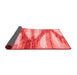 Abstract Red Modern Area Rugs