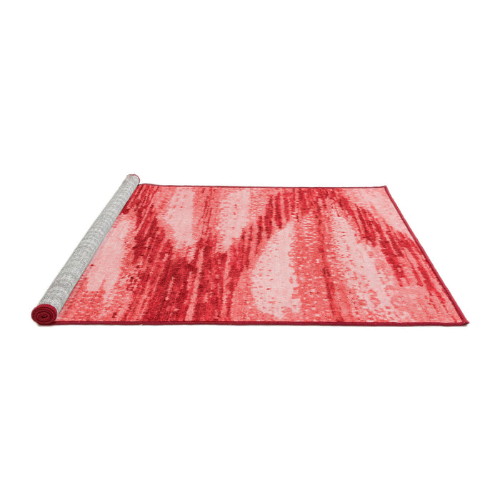 Modern Red Washable Rugs