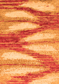 Abstract Orange Modern Rug, abs2526org