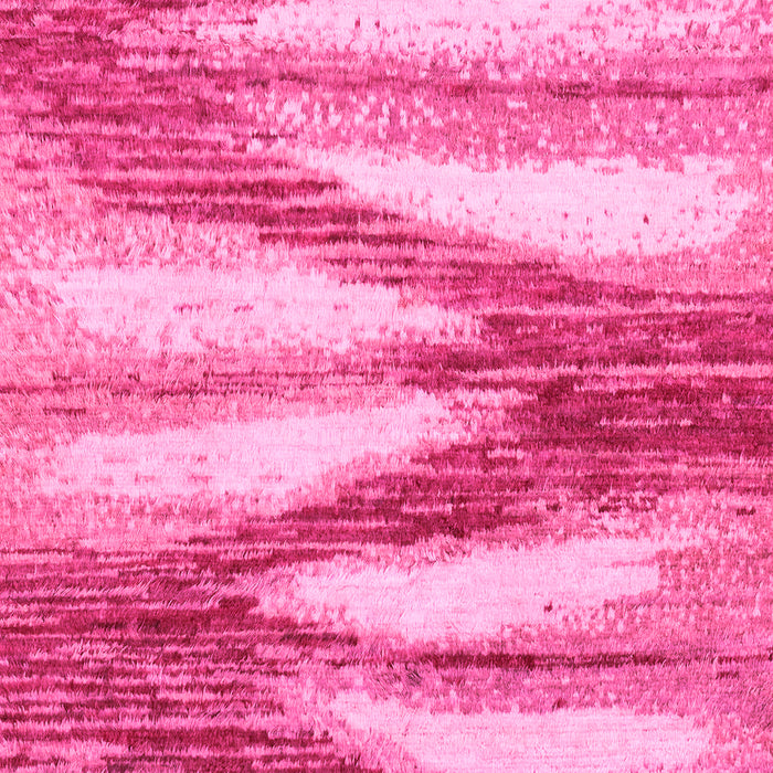 Machine Washable Abstract Pink Modern Rug, wshabs2526pnk