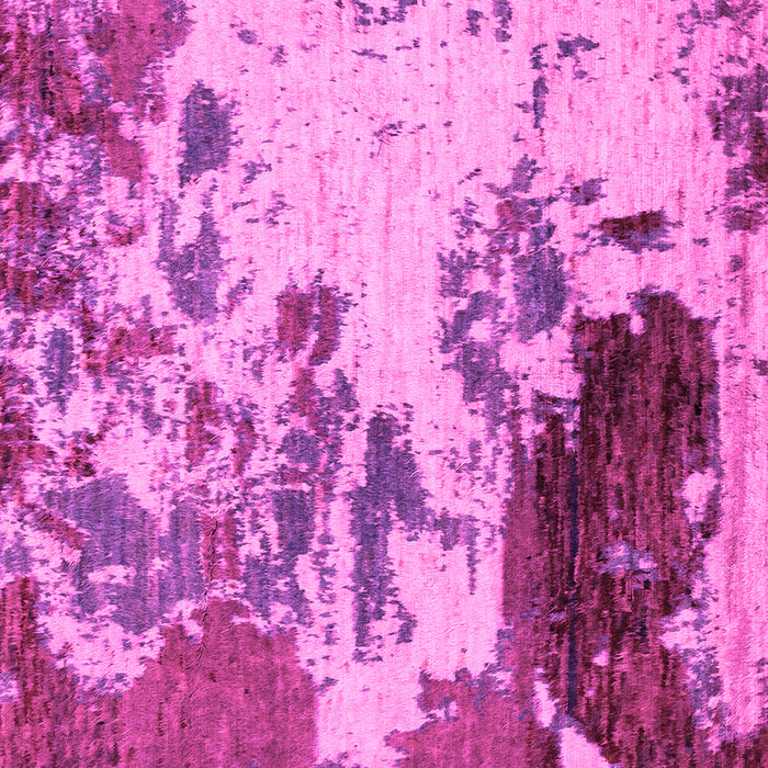 Square Abstract Pink Modern Rug, abs2527pnk