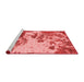 Modern Red Washable Rugs