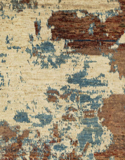 Abstract Yellow Modern Rug, abs2527
