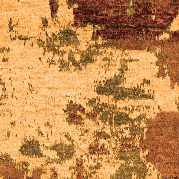 Abstract Orange Modern Rug, abs2527org