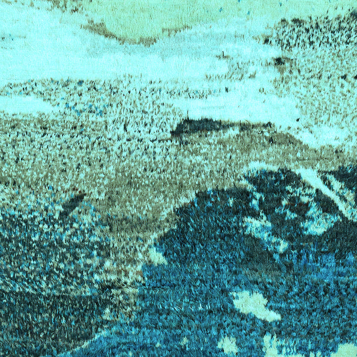 Abstract Light Blue Modern Rug, abs2528lblu