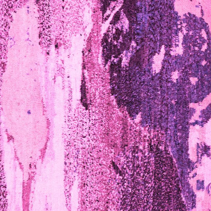 Square Abstract Pink Modern Rug, abs2528pnk